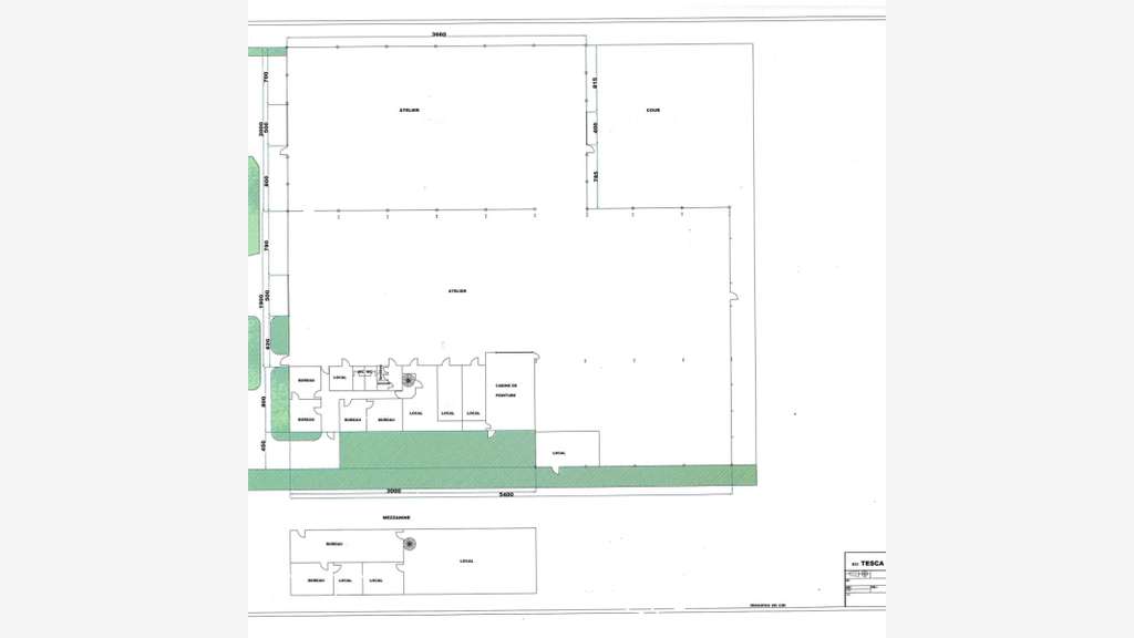 Vend bâtiment industriel 2286m² à Bouzincourt