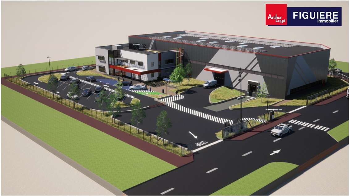 A louer local 2326m² secteur prisé de Vitrolles