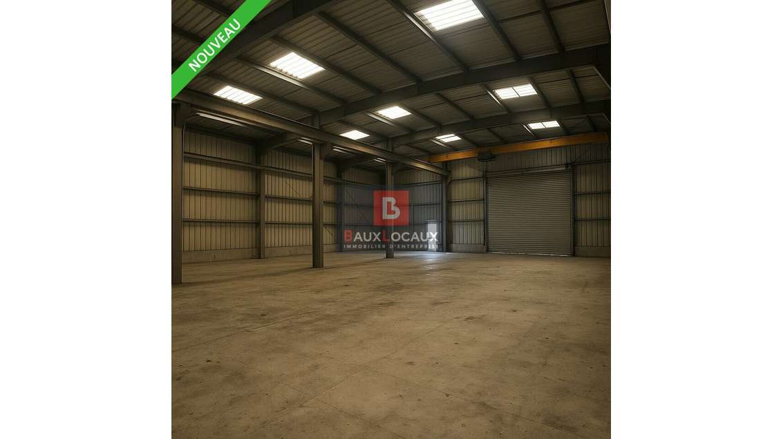 Local d'activité de 600m² à louer à Berre l'Etang