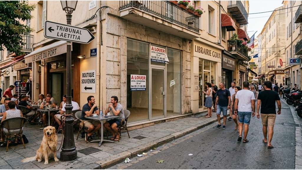 A louer local 126m² route des Sanguinaires Ajaccio
