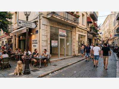 A louer local 126m² route des Sanguinaires Ajaccio