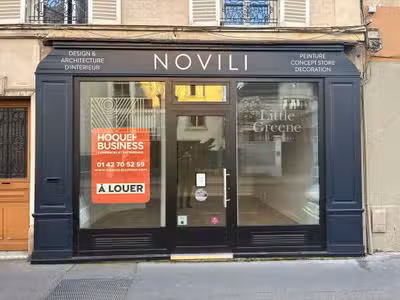 A louer boutique rénovée 35m² à Asnières sur Seine