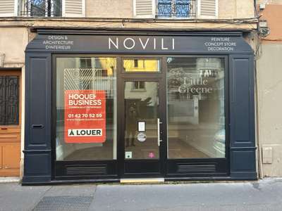 A louer boutique rénovée 35m² à Asnières sur Seine
