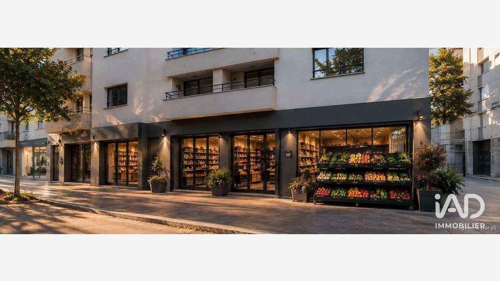 A louer boutique d'angle avec extraction Paris 19e