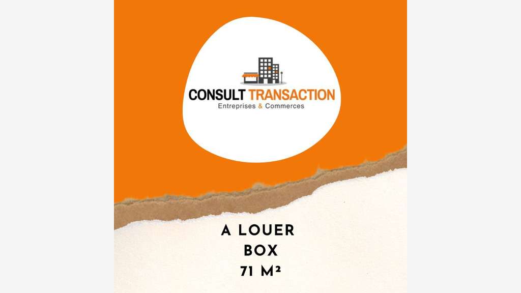A louer box stockage 71m² zone de Pornic Ouest
