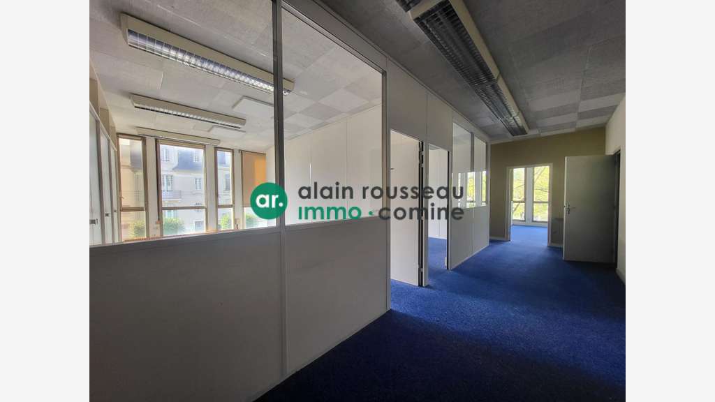 A louer bureaux ensoleillés 118m² prox gare Angers