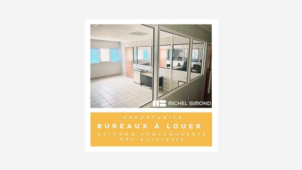 A louer bureaux 477m² à Avignon ZA Fontcouverte