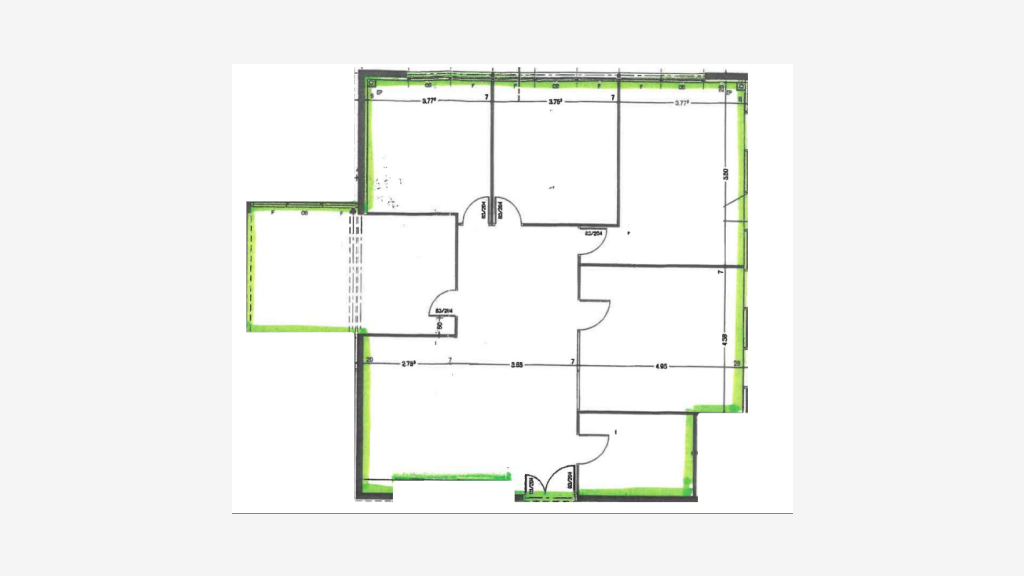 A louer bureaux 152m² RDC à Avignon