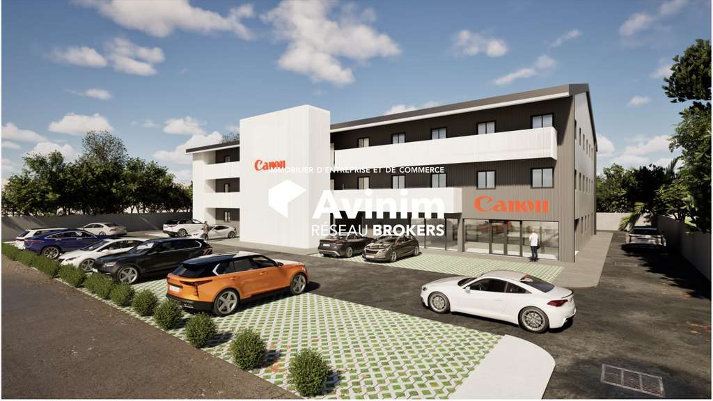 Loue bureaux ou locaux neufs 230m² à Baie-Mahault