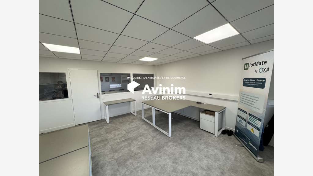 Loue bureaux neufs 35m² Brignais CGR / Moninsable