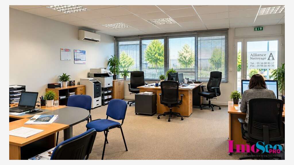 Bureaux 115m² à louer en zone d'activité Canejan
