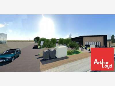 A louer bureaux neufs de 400m² en zc de Niort