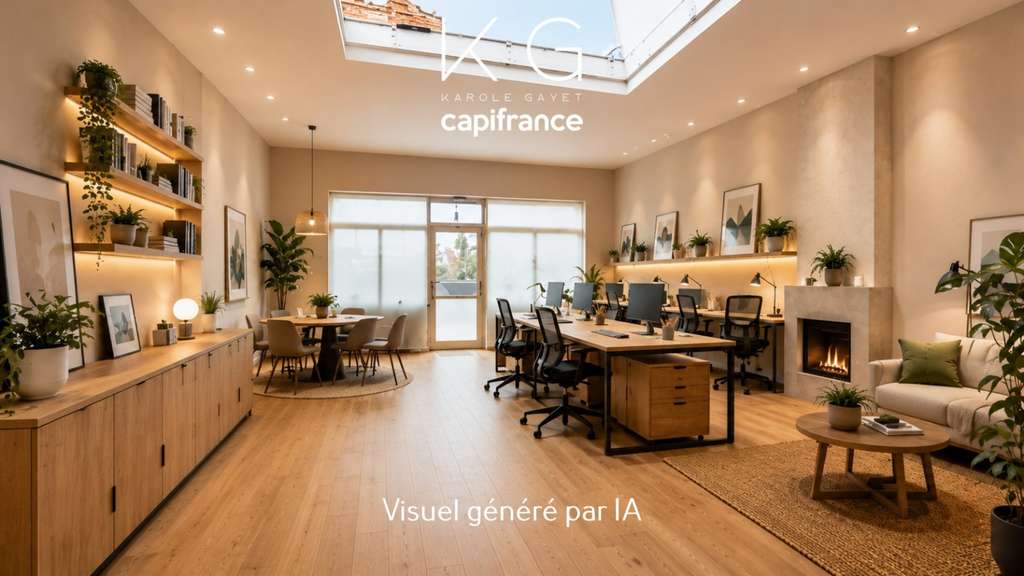 Proximité immédiate de Deauville, bureaux à louer 