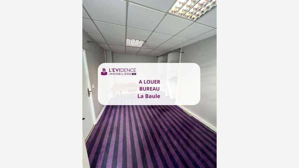A louer bureau de 16m2 à La Baule,proche gare