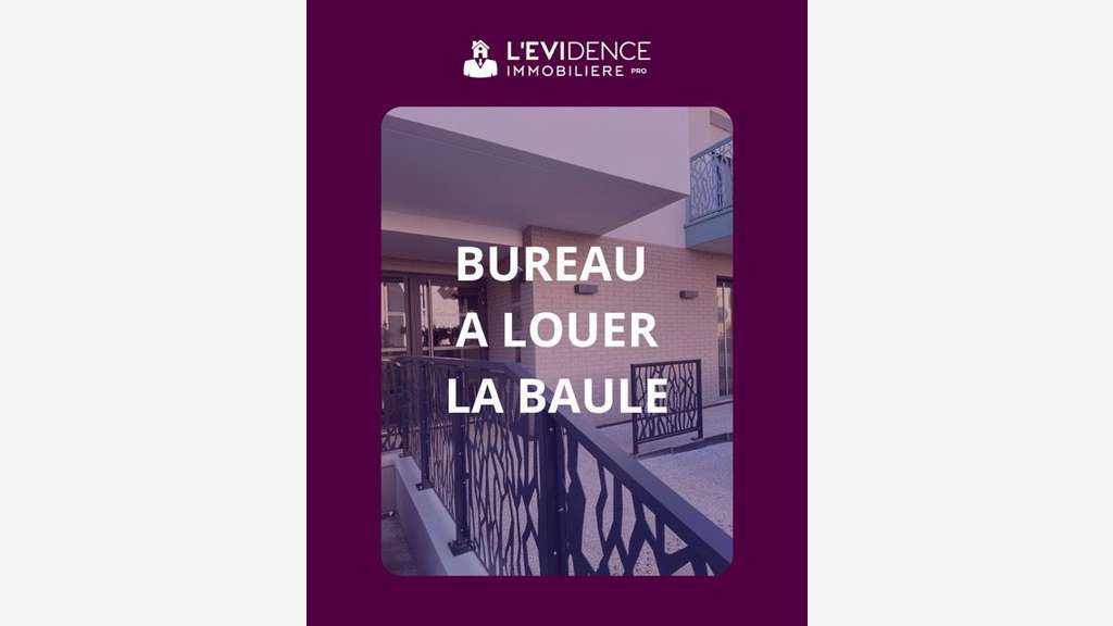A louer, bureau de 27m2 à La Baule centre