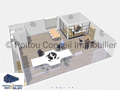 LOCAL COMMERCIAL NEUF LA CRECHE 95m2