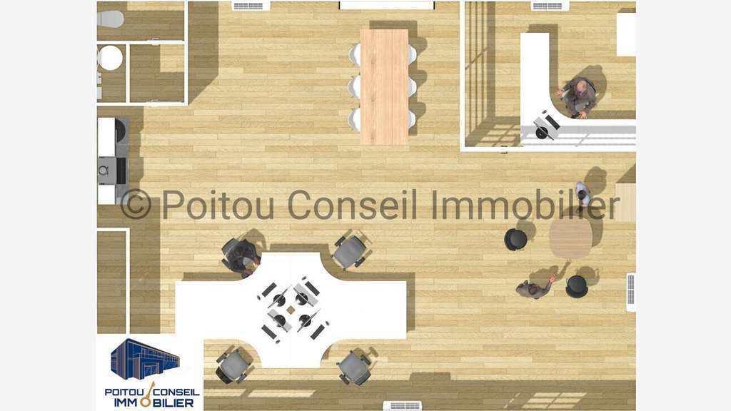 LOCAL COMMERCIAL NEUF LA CRECHE 95m2