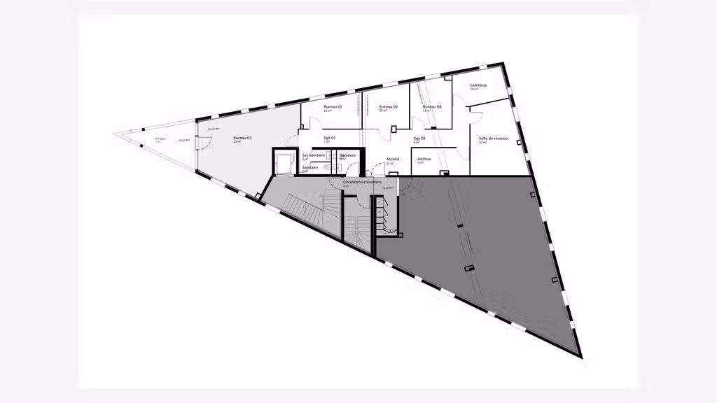BUREAUX à louer dans le 34