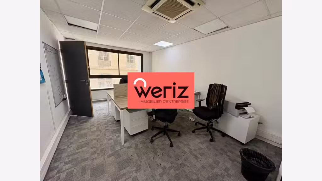 A louer bureaux lumineux 131m² à Marseille 13001