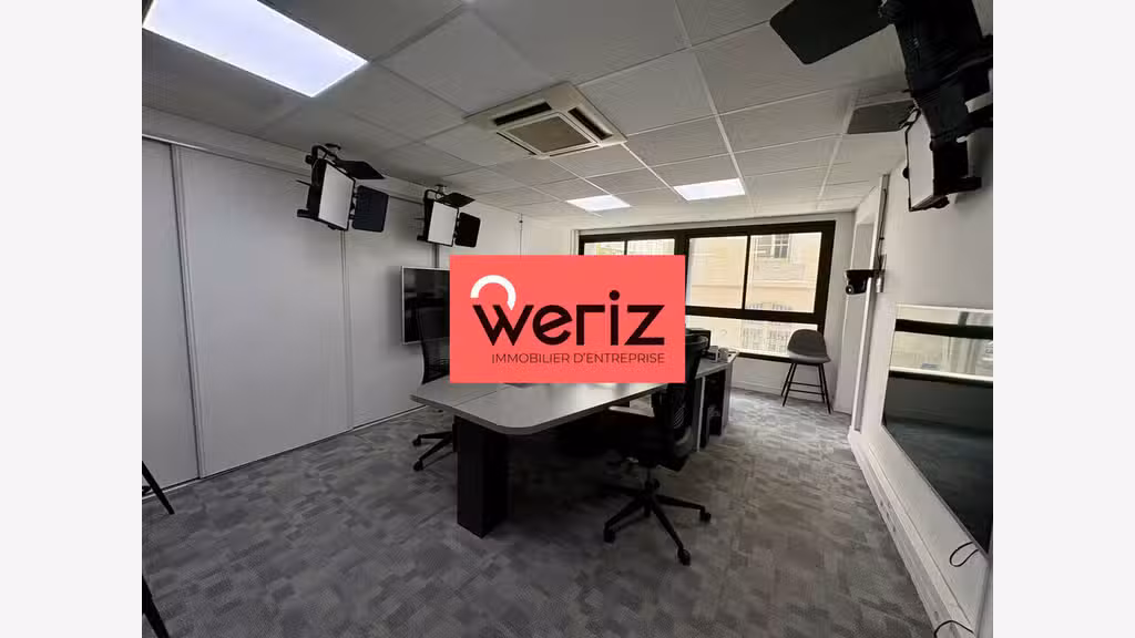 A louer bureaux lumineux 131m² à Marseille 13001