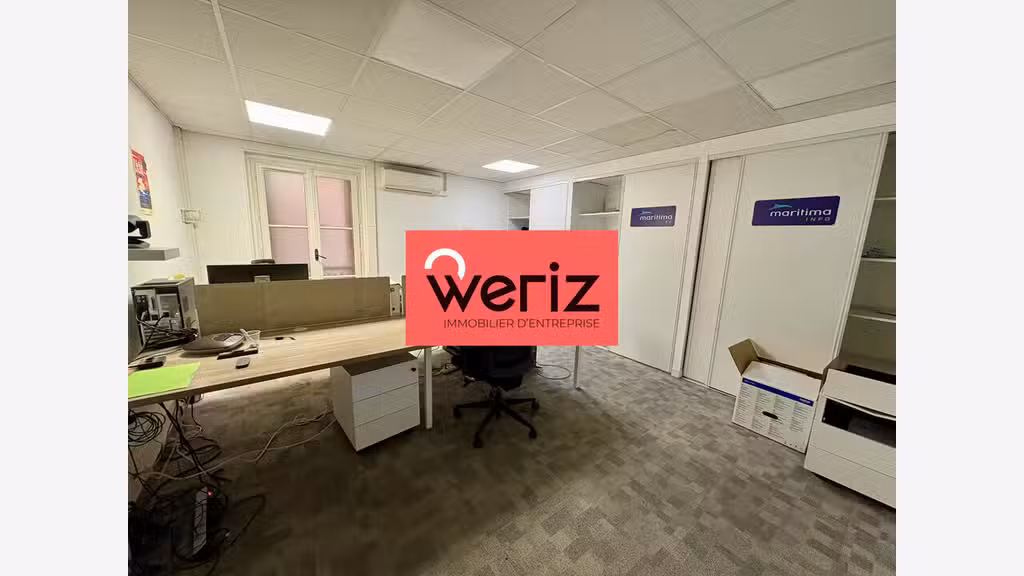 A louer bureaux lumineux 131m² à Marseille 13001