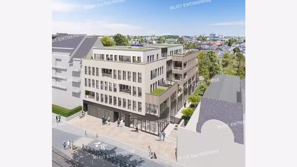 A louer bureaux de 213m² route de Vannes à Nantes