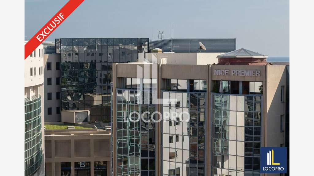 A louer bureau de 86m² à Nice Arénas prox centre