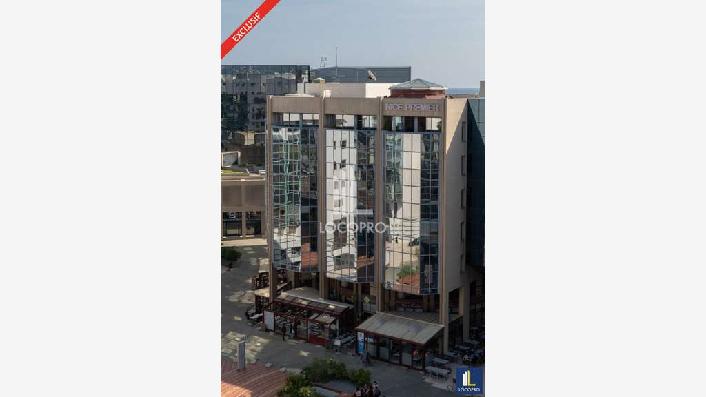 A louer bureau de 86m² à Nice Arénas prox centre