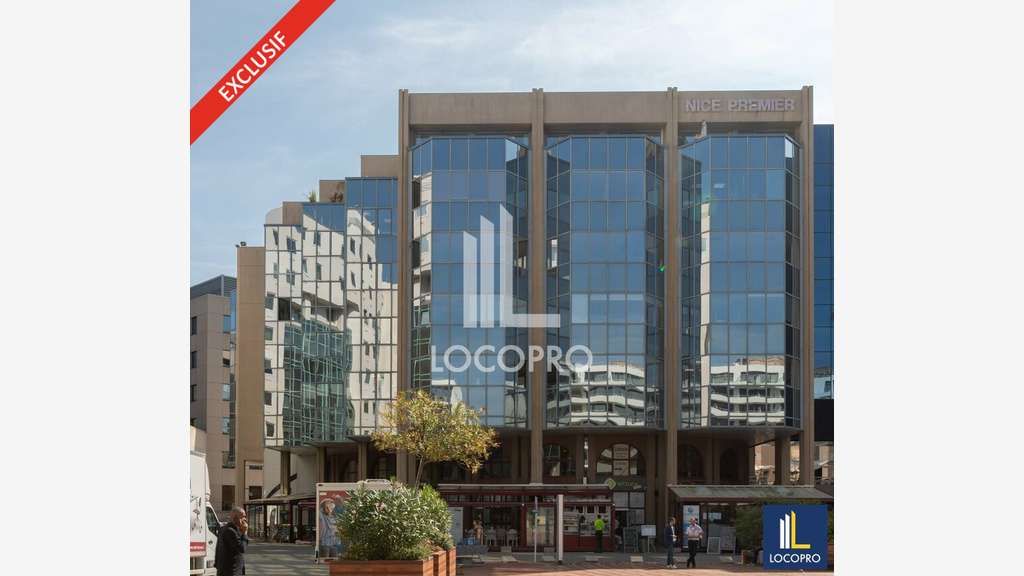 A louer bureau de 86m² à Nice Arénas prox centre