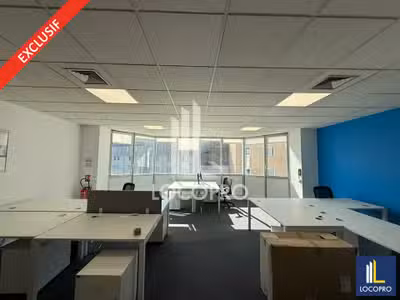 A louer bureau de 86m² à Nice Arénas prox centre