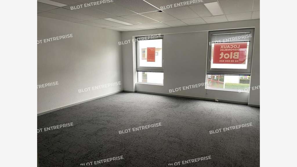 A louer bureaux de 161m² zi sud est Rennes 