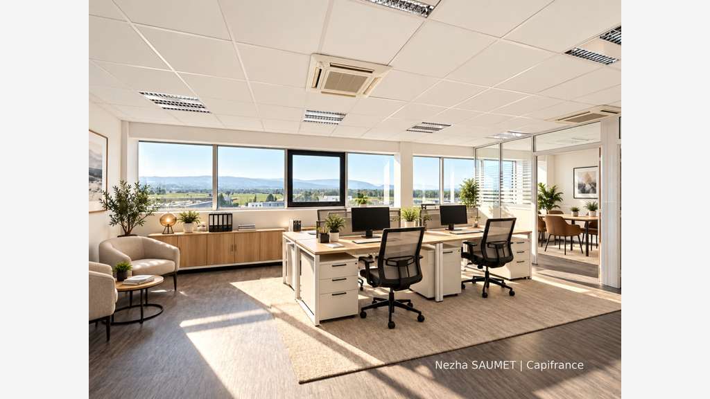 Bureaux à louer 53m² Tour Europa à Saint-Pierre