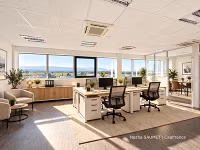 Bureaux à louer 53m² Tour Europa à Saint-Pierre