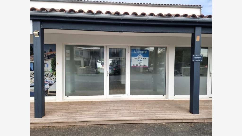 A louer local commercial 48m² à St-Pierre d'Oléron