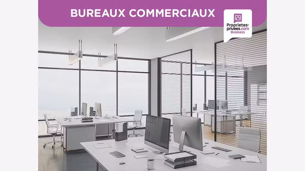 A louer bureaux 320m² à Trappes zone industrielle