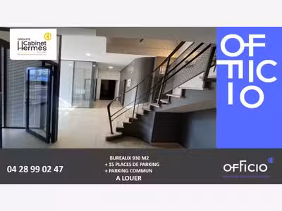Bureaux à louer 930m² centre-ville de Valence
