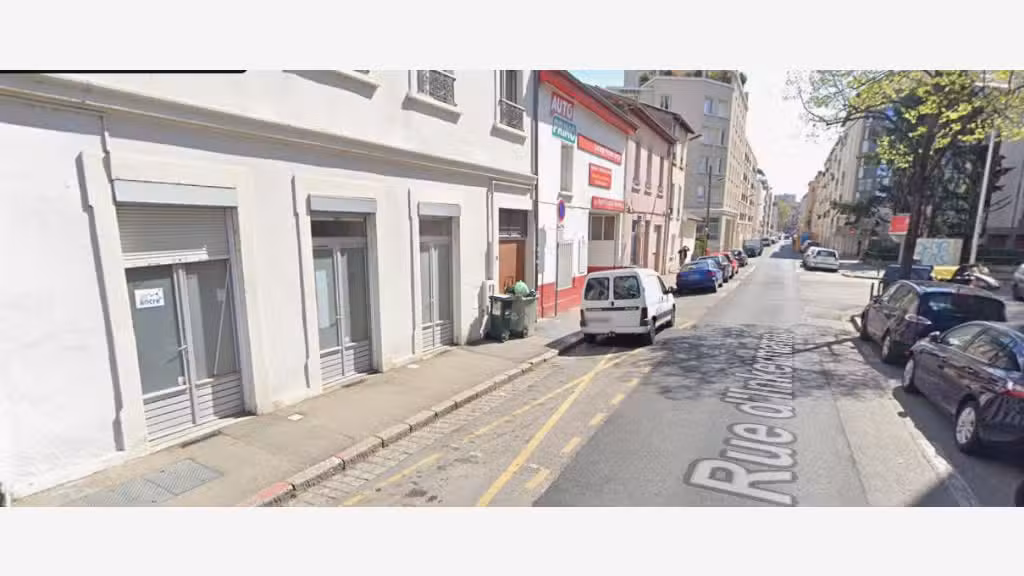 Local à louer 51m² à Villeurbanne métro Charpennes