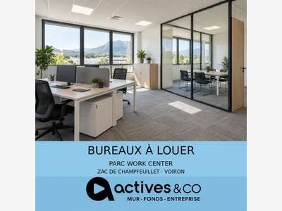 Bureaux à louer 67m² à Voiron, Champfeuillet