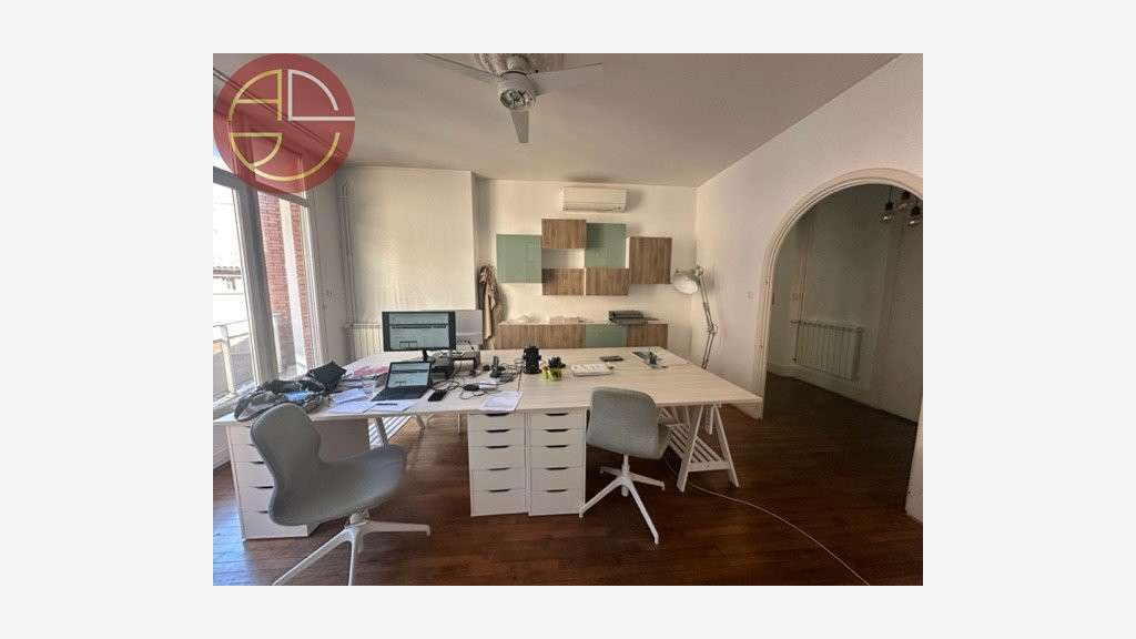Loue bureaux de 130m² à Toulouse centre Grand Rond