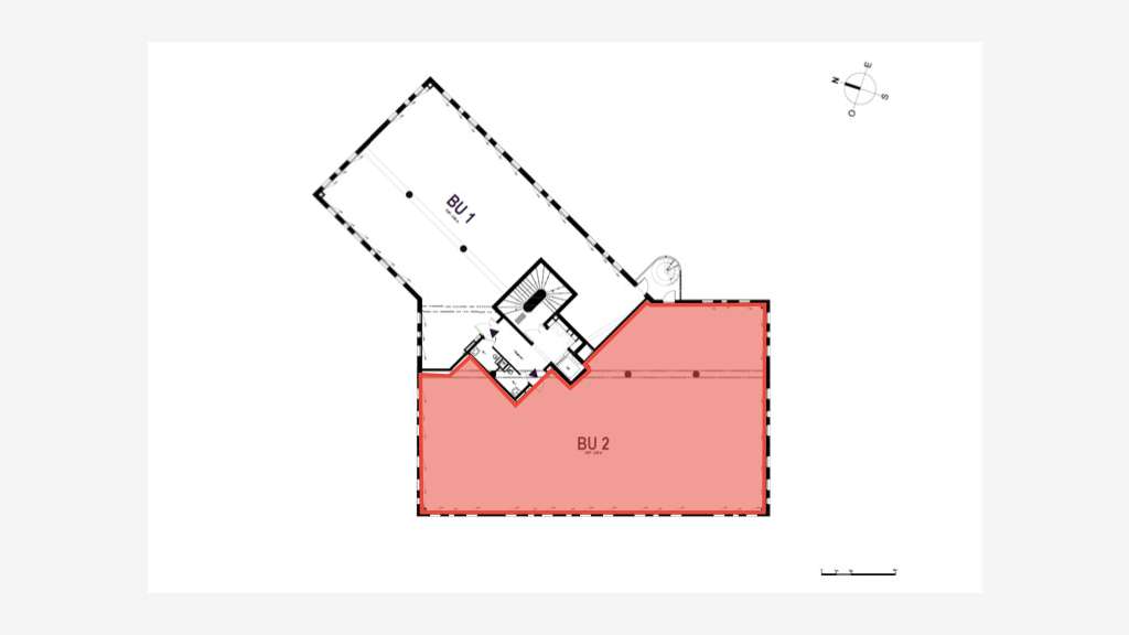 Loue bureaux de 368m² en R+1 divisible à Trélazé