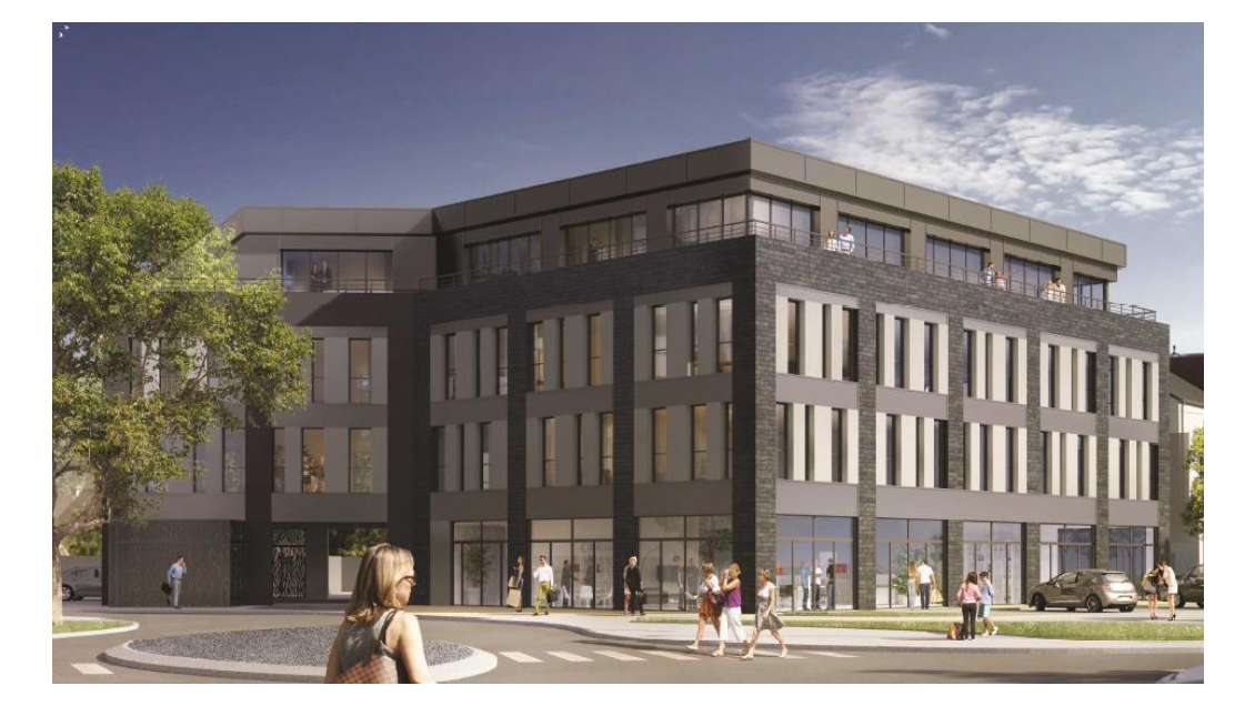 Loue bureaux de 368m² en R+1 divisible à Trélazé