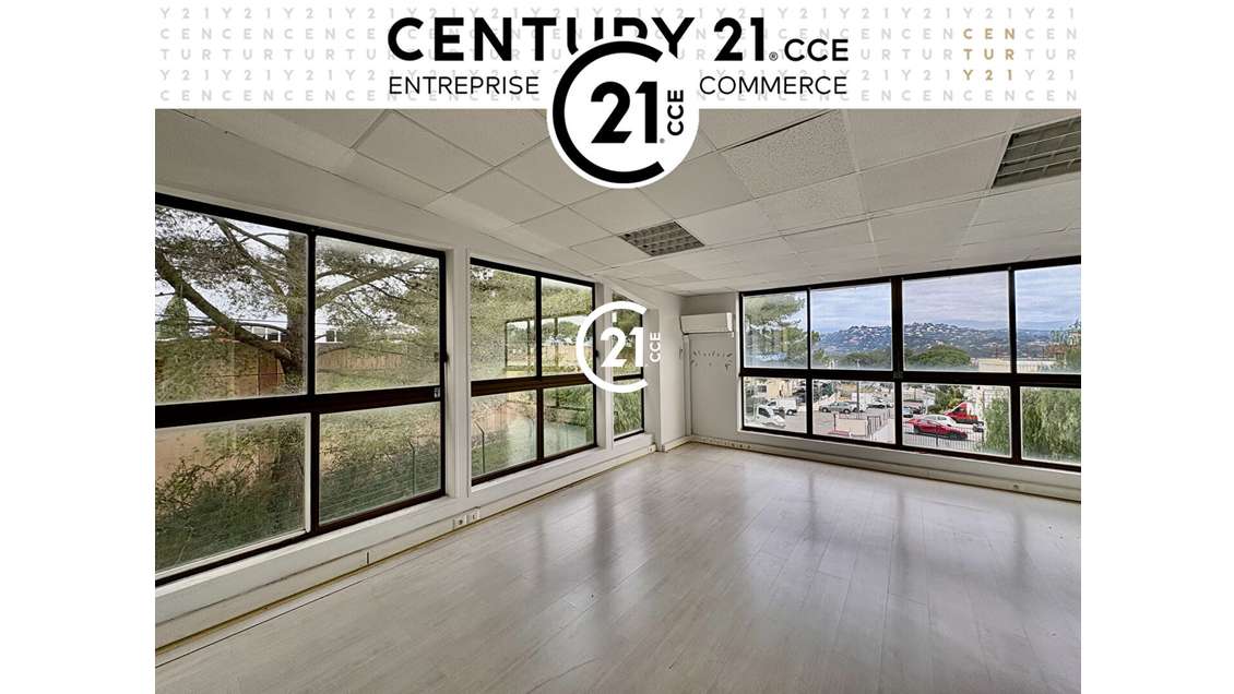 A louer bureaux de 450m² avec parking le Cannet