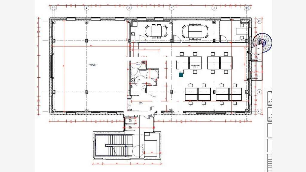A louer bureaux 125m² à Clermont-Ferrand Brézet