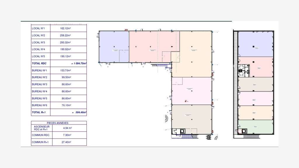 Bureaux de 78m² à louer Nord Bassin d'Arcachon