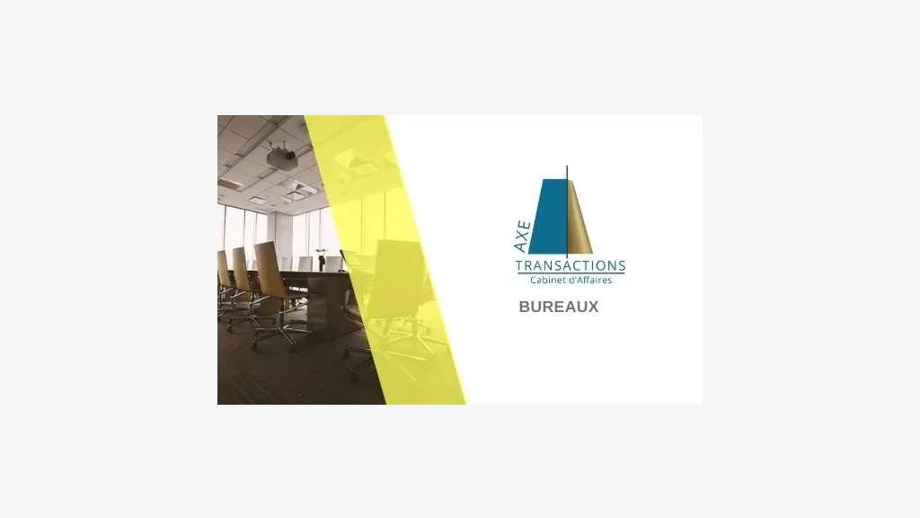 Bureaux de 95m² à louer à Chalonnes-sur-Loire