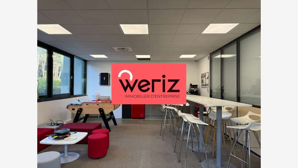 Bureaux rénovés 508m² à louer pole d'activités Aix