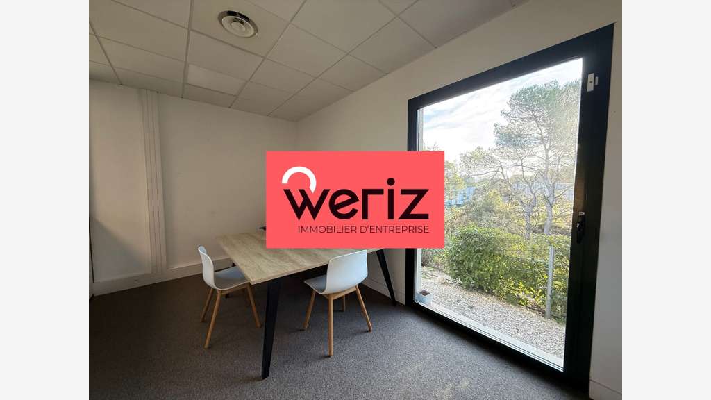 Bureaux rénovés 508m² à louer pole d'activités Aix