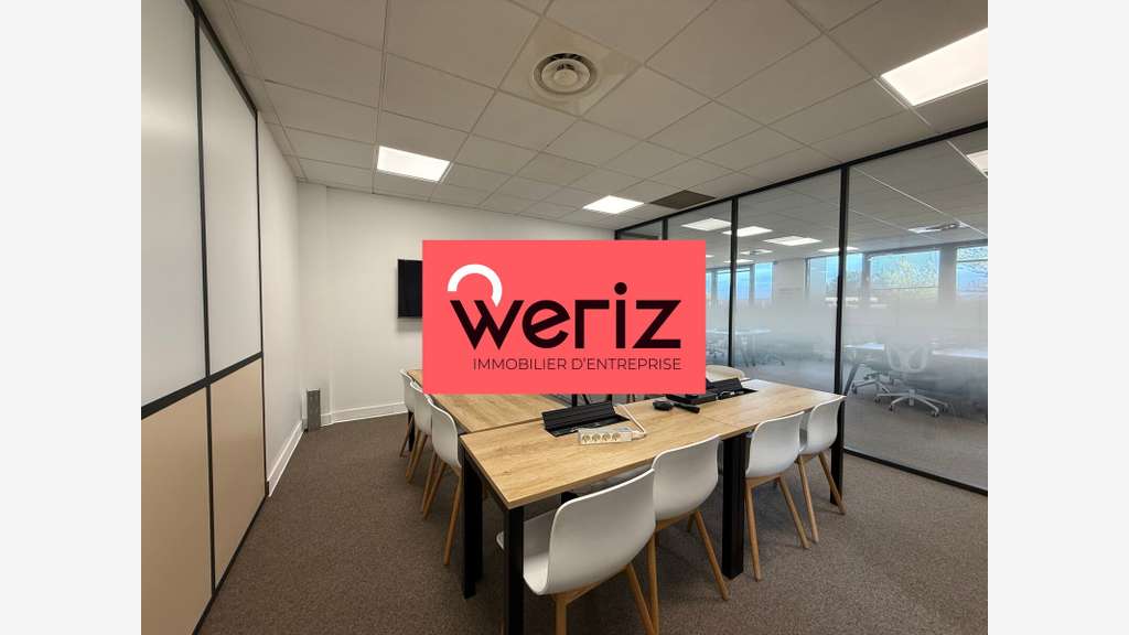 Bureaux rénovés 508m² à louer pole d'activités Aix