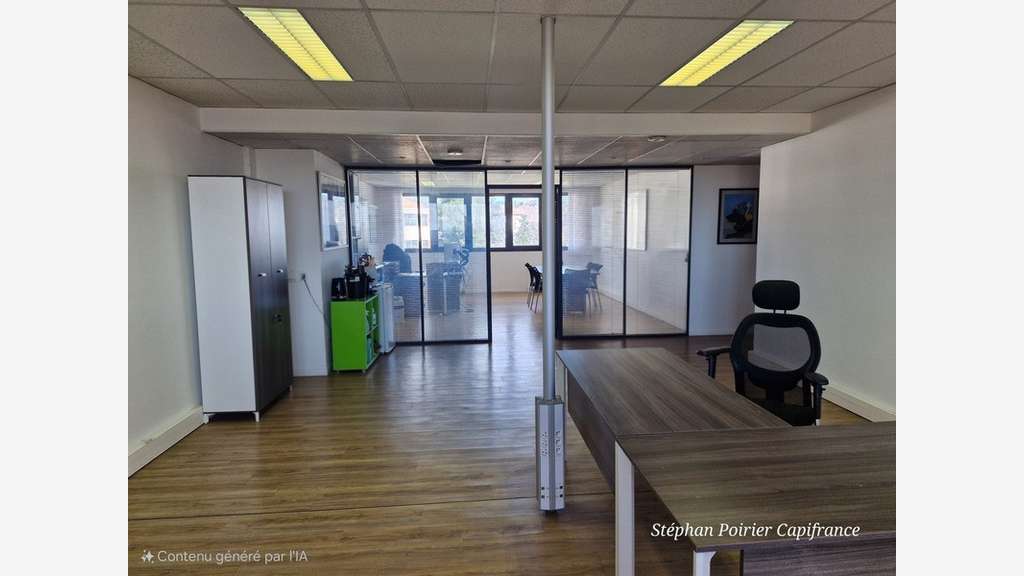 A louer bureau lumineux 85m² proche centre Aix