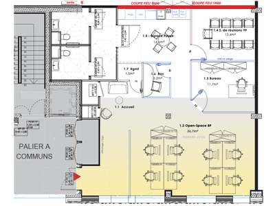 Location Bureaux à Angers